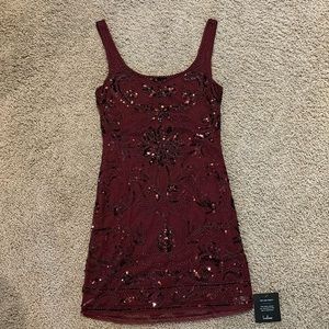 Lulu’s Formal Maroon Dress, Size Small